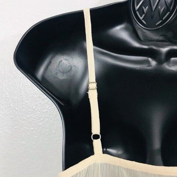 Denim & Supply Top Ralph Lauren Sheer Palomino Ivory Tank, XS - NWT - Picture 5 of 8